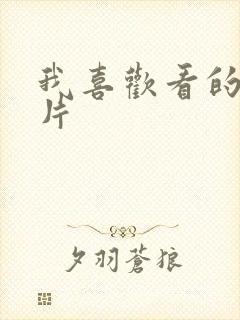 我喜欢看的动画片