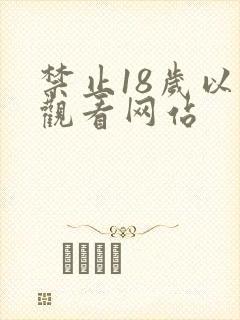 禁止18岁以下观看网站