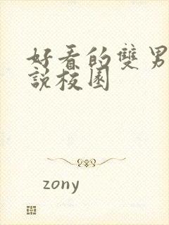 好看的双男主小说校园