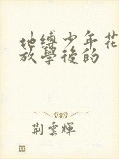 地缚少年花子君放学后的