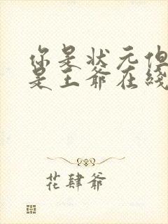 你是状元但你爹是王爷在线免费观看