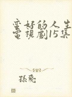 蛮好的人生免费电视剧15集