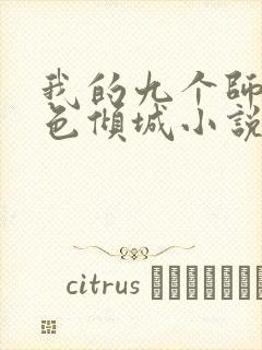 我的九个师娘绝色倾城小说免费未删版下载