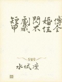 短剧闪婚傅总马甲藏不住全集免费观看