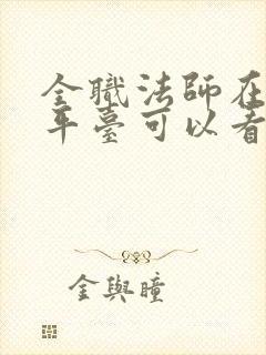 全职法师在哪个平台可以看