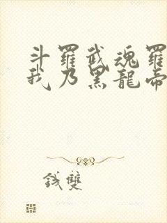 斗罗武魂罗三炮我乃黑龙帝君