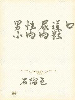 男性尿道口长了小肉肉粒