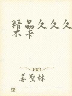 精品久久久久久不卡