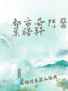 都市奇门医圣 叶皓轩