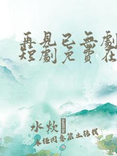 再见已无剧中人短剧免费在线观看