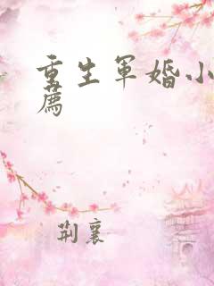 重生军婚小说推荐