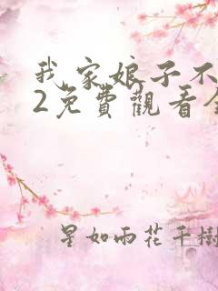 我家娘子不对劲2免费观看全集