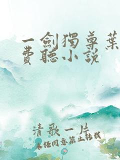 一剑独尊叶玄免费听小说