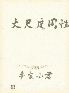 大尺度同性腐剧