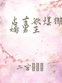 占有欲爆棚的病娇男主