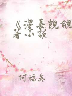 《漫长觊觎》原著小说