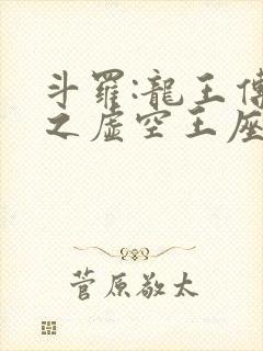 斗罗:龙王传说之虚空王座