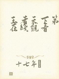 王者天下第一季在线观看