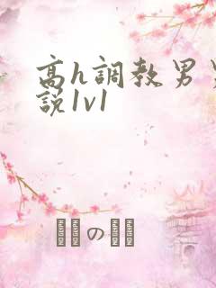 高h调教男男小说1v1