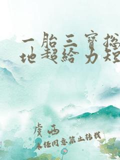 一胎三宝总裁爹地超给力短剧