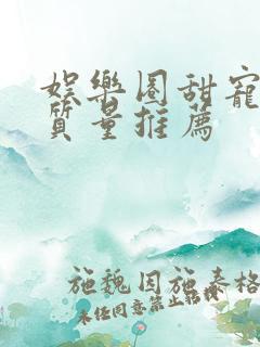 娱乐圈甜宠文高质量推荐