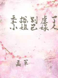 季总别虐了,舒小姐已嫁人txt