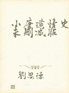 小唐璜情史2之未删减版