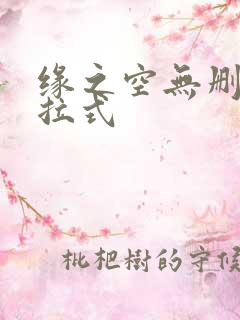 缘之空无删减下拉式