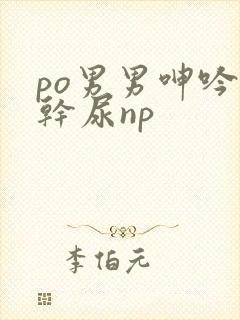 po男男呻吟高干尿np