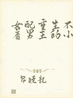 女配重生不再缠着男主的小说