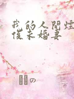 我的人间烟火索俊未婚妻