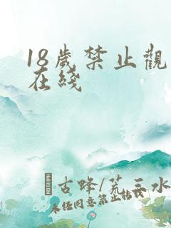 18岁禁止观看在线