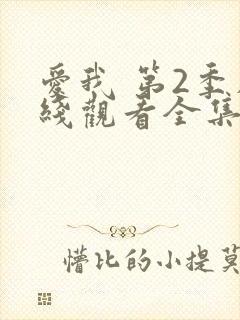 爱我 第2季在线观看全集免费播放