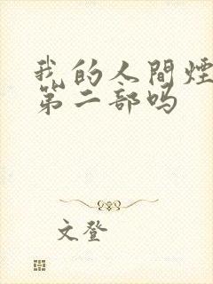 我的人间烟火有第二部吗