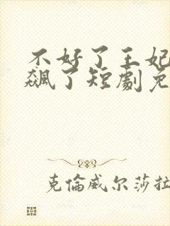 不好了王妃又发飙了短剧免费观看