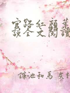 官路红颜叶鸣小说全文阅读