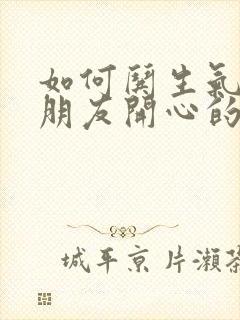 如何哄生气的女朋友开心的话