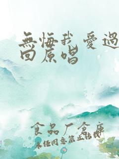 无悔我爱过这一回原唱