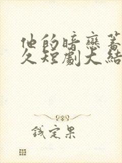 他的暗恋蓄谋已久短剧大结局