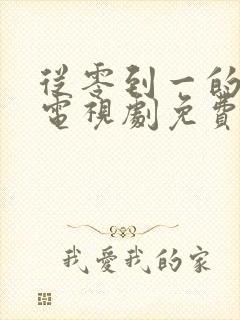 从零到一的爱情电视剧免费观看全集