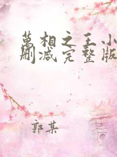 万相之王小说未删减完整版