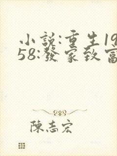 小说:重生1958:发家致富从南锣鼓巷开始