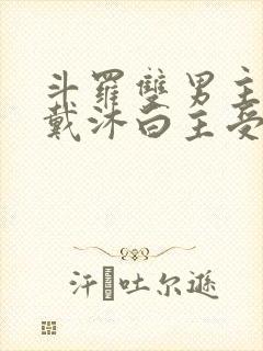 斗罗双男主cp戴沐白主受