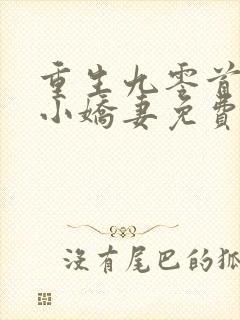 重生九零首长的小娇妻免费