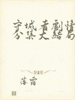 守城者剧情介绍分集大结局