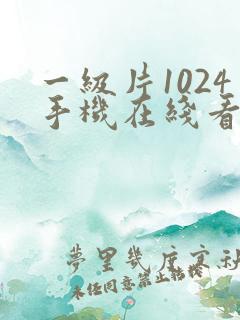 一级片1024手机在线看