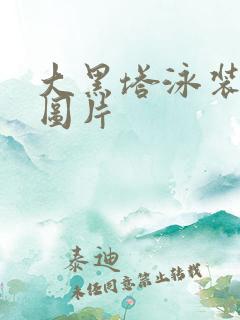 大黑塔泳装高清图片