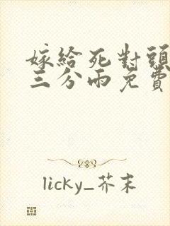 嫁给死对头竹马三分雨免费阅读