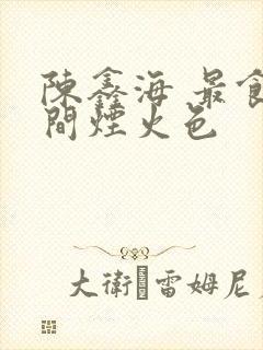 陈鑫海 最食人间烟火色