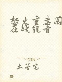 怒火重案国语版在线观看